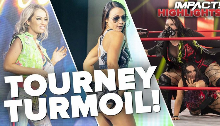 Who Advanced In The Knockouts Tag Team Title Tournament First Opening Round Match? (Photos, Video)