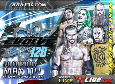Watch Evolve Wrestling 128 iPPV 5/11/2019 Full Show Online Free