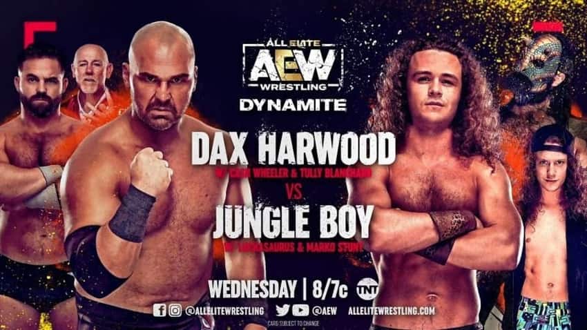 Handcuff Stipulation for Hardwood and Jungle Boy match