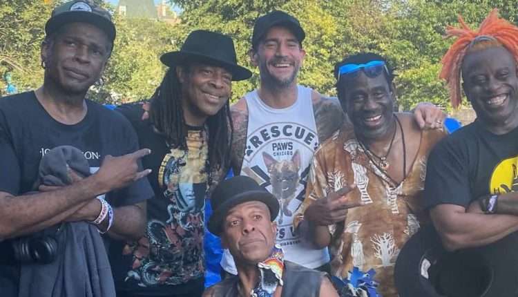CM Punk “sneaks into” Chicago’s Riot Fest Music Festival, Gets photo with Living Colour