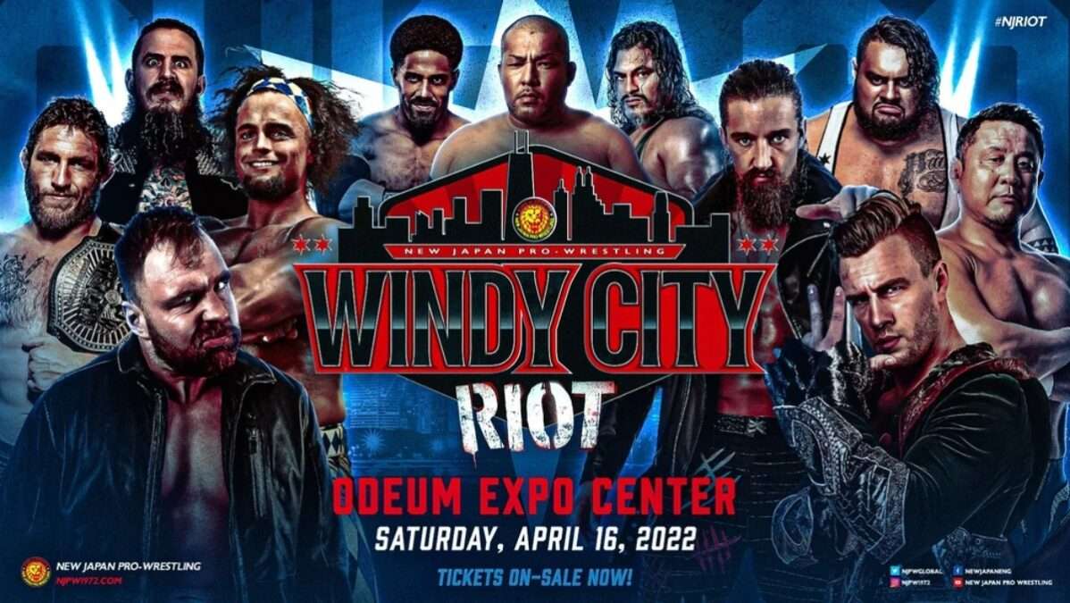 Watch NJPW: Windy City Riot 4/16/2022 PPV Live Stream Full Show Online Free