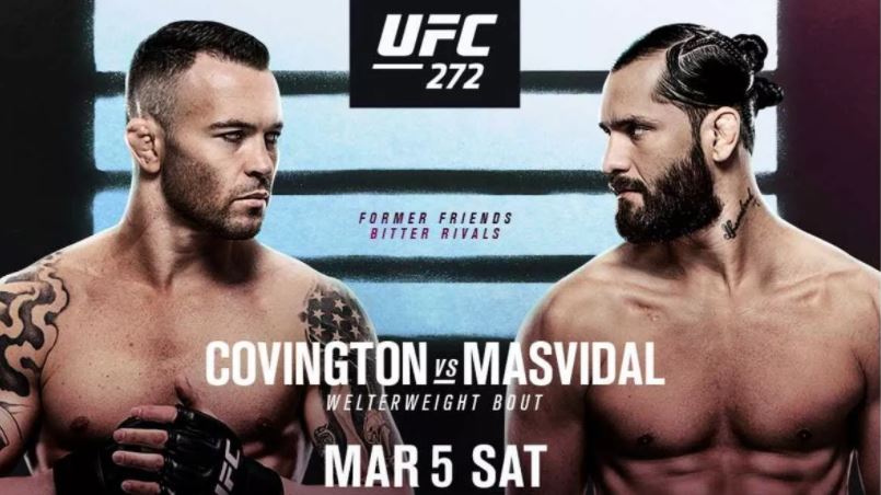 Watch UFC 272: Covington vs. Masvidal 3/5/2022 Full Show Online Free