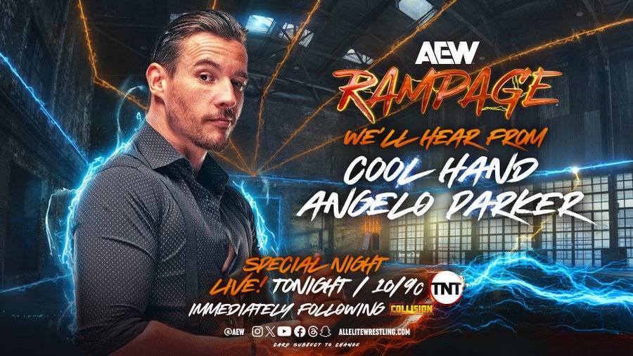 Exciting update for tonight's AEW Rampage: New segment added! Check out the updated lineup.
