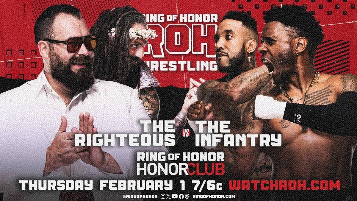 New Matches Added to Thursday's ROH Show! Check Out the Updated Lineup.