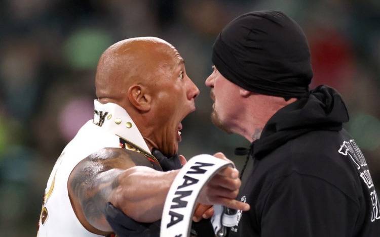 The Rock hints at future rivalry with Undertaker; Undertaker replies