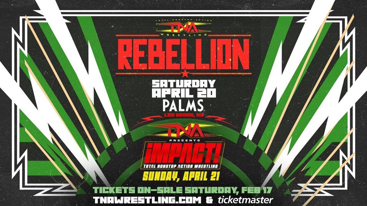 Exciting Preview of TNA Rebellion 2024 Event at The Palms Tonight! (4/20/2024)